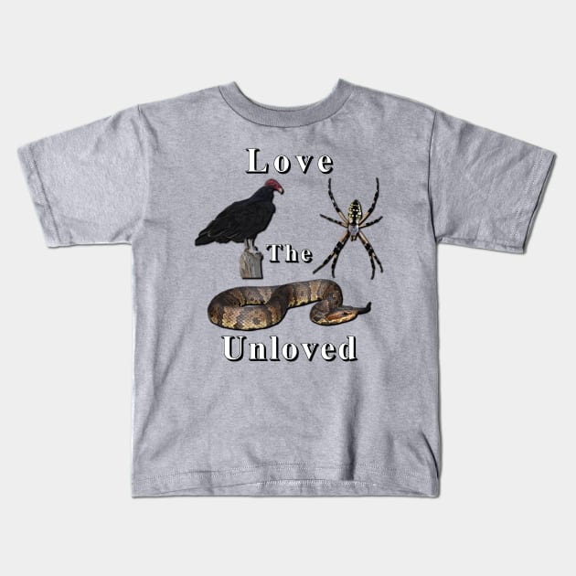 Love The Unloved Kids T-Shirt by Paul Prints